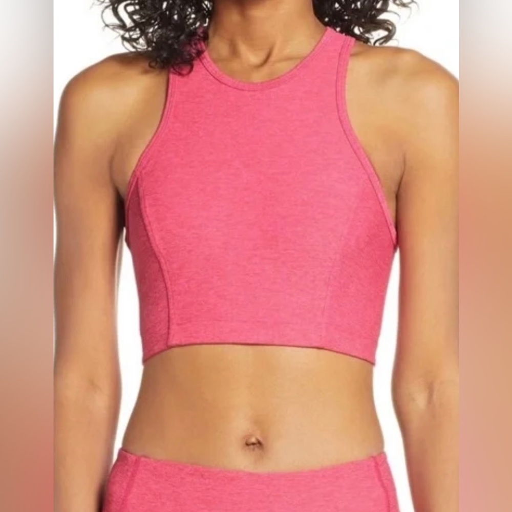 Outdoor Voices Athena Crop Flamingo Size S